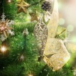 Come decorare un albero di Natale in stile shabby chic
